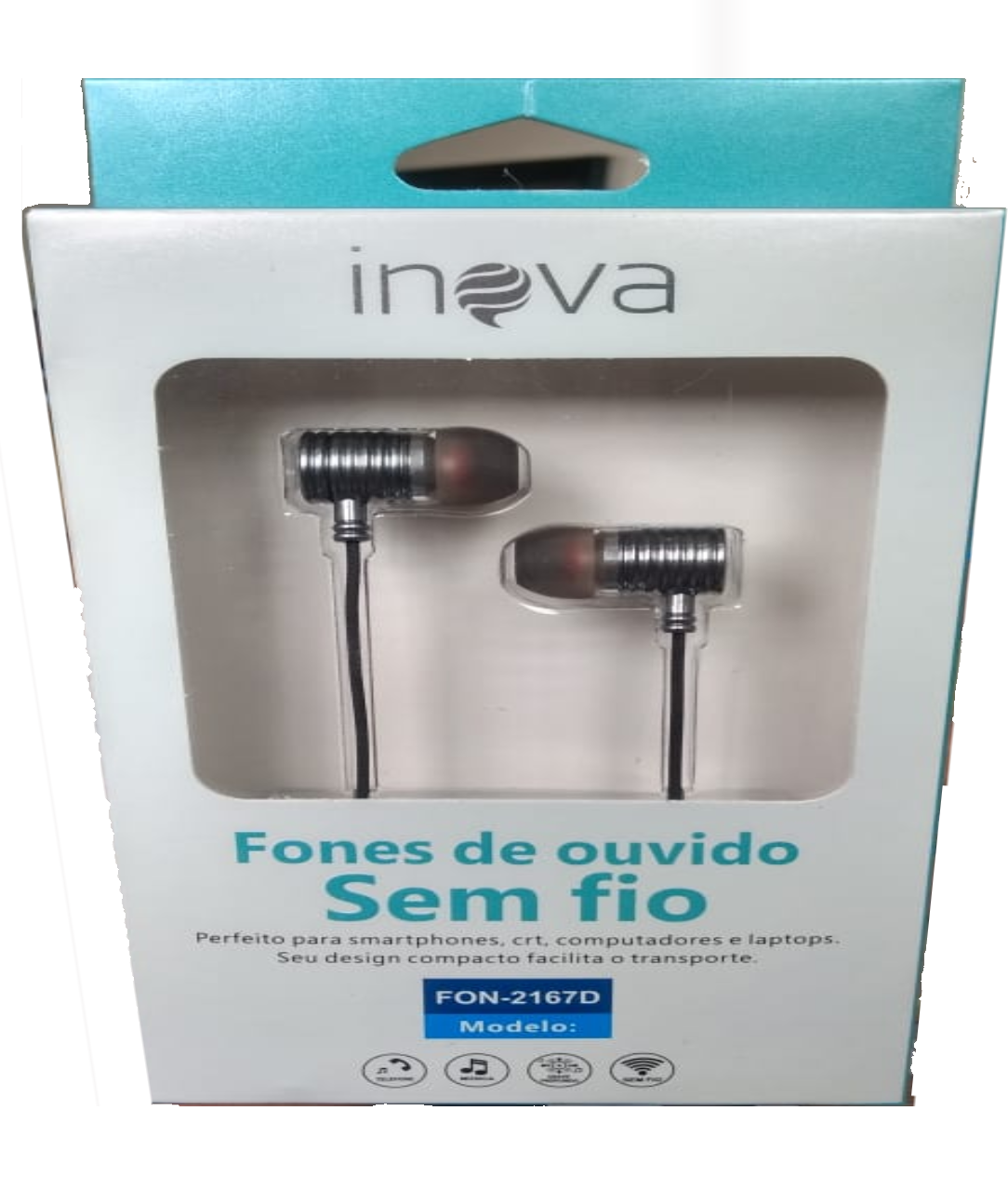  - Fones - Central - unidade    Cod. FONE DE OUVIDO FON-2167D